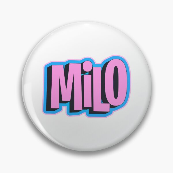 Artikelvorschau, Milo Textaufkleber entworfen und verkauft von Sticktle.