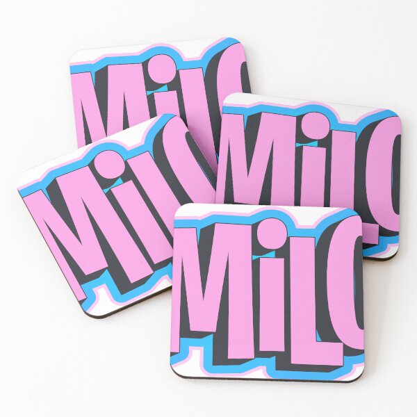 Item preview, Milo text sticker designed and sold by Sticktle.