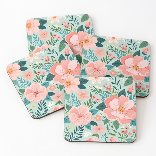 Item preview, Pastel Floral Design designed and sold by tonyartsgallery.