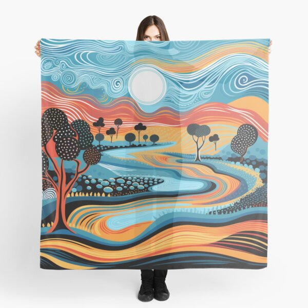 Item preview, Aboriginal Authentic Art - Moon Pathways designed and sold by GrinGalore.