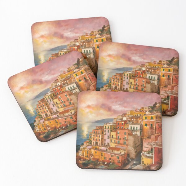 Item preview, Amalfi Coast Painting designed and sold by Tamas Das.