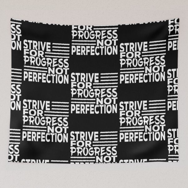 Item preview, Strive For Progress (White) designed and sold by FamiAlias.