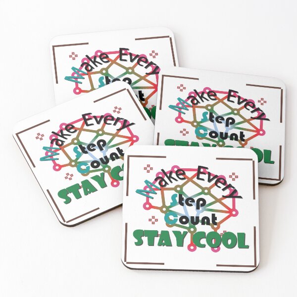 Item preview, Make Every Step Count - COOL designed and sold by GraphixKing999.