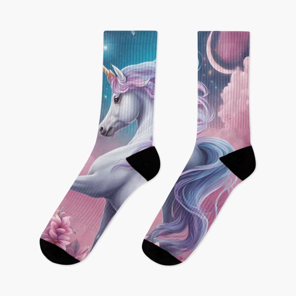 Item preview, Magical unicorn in the starry night.  designed and sold by All-About-Life.