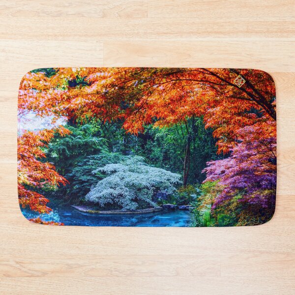Item preview, Colorful Lush Landscape Garden Art designed and sold by TANGELLACOUTURE.