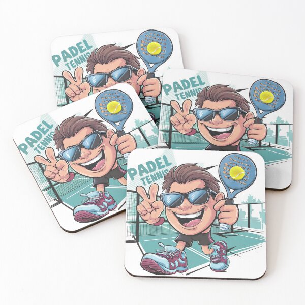 Item preview, Padel tennis illustration designed and sold by tee-blah-blah.