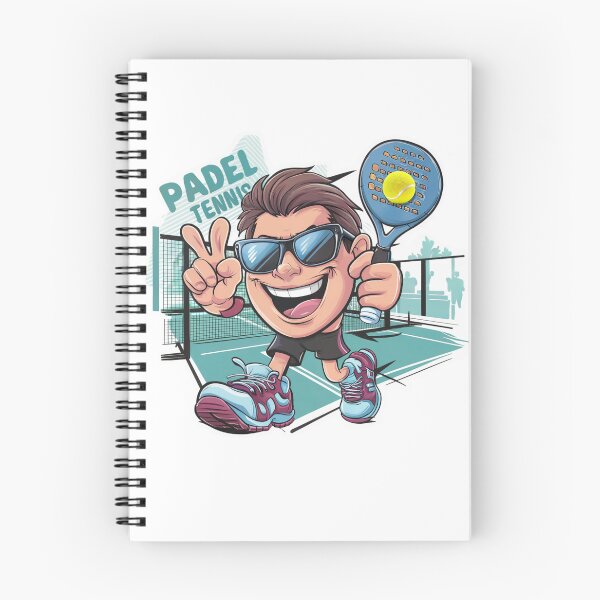 Artikelvorschau, Padel-Tennis-Illustration entworfen und verkauft von tee-blah-blah.