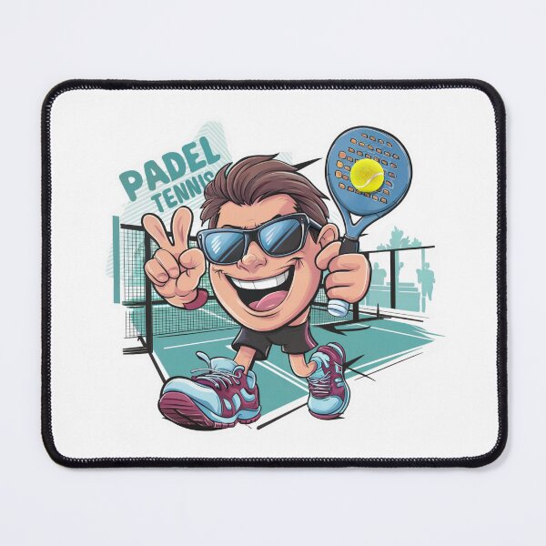 Item preview, Padel tennis illustration designed and sold by tee-blah-blah.