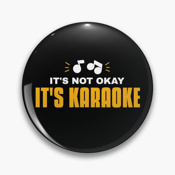 Item preview, It's Not Ok. It's Karaoke Funny Slogan designed and sold by Abhishek18.