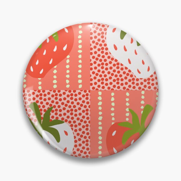 Item preview, Strawberry checkers chequerboard  designed and sold by Inkworthy.