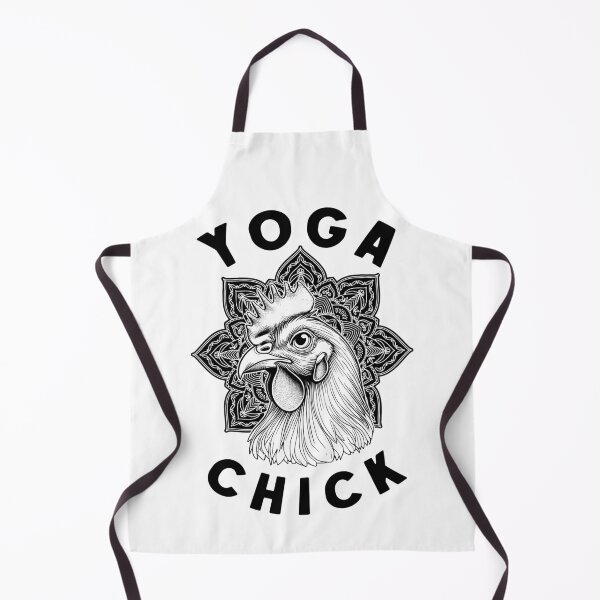 Item preview, Yoga Chick Chicken Lover Funny Harmony Meditation Mandala designed and sold by GrandeDuc.