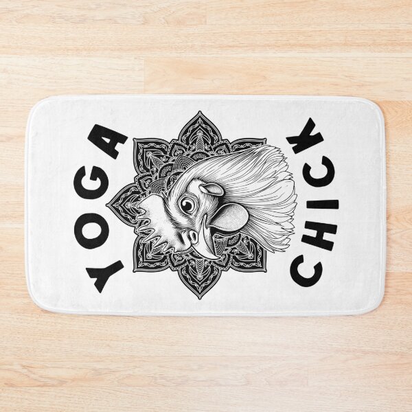 Item preview, Yoga Chick Chicken Lover Funny Harmony Meditation Mandala designed and sold by GrandeDuc.