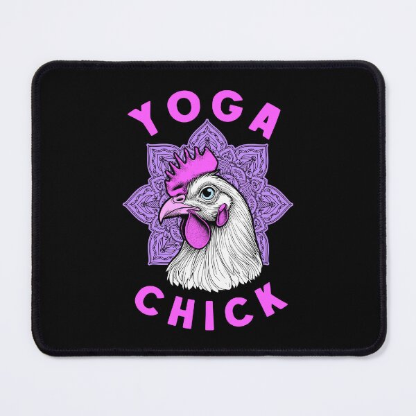 Item preview, Yoga Chick Chicken Lover Funny Harmony Meditation Mandala designed and sold by GrandeDuc.