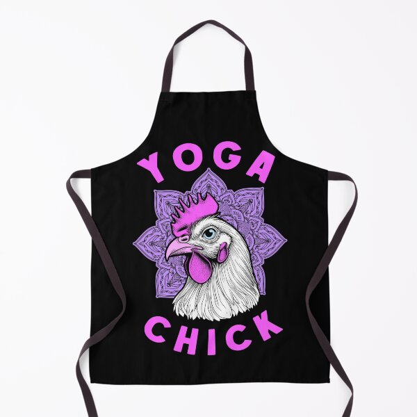 Item preview, Yoga Chick Chicken Lover Funny Harmony Meditation Mandala designed and sold by GrandeDuc.
