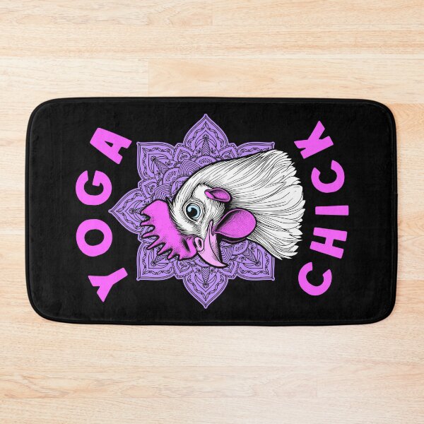 Item preview, Yoga Chick Chicken Lover Funny Harmony Meditation Mandala designed and sold by GrandeDuc.