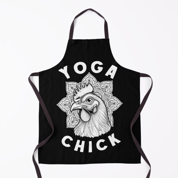 Item preview, Yoga Chick Chicken Lover Funny Harmony Meditation Mandala designed and sold by GrandeDuc.