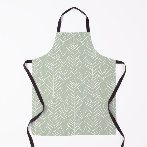 Item preview, Japandi abstract seamless sage green bamboo pattern designed and sold by filigreedigital.