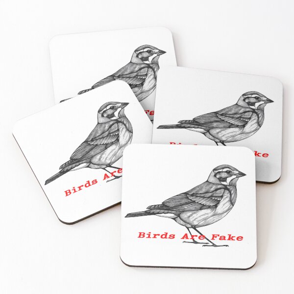 Item preview, Birds are Fake designed and sold by CopiumByKZ.