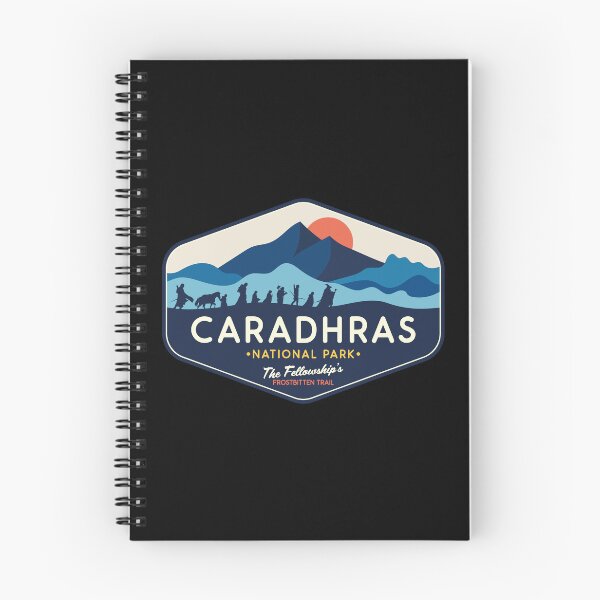 Item preview, Caradhars National Park - The Fellowship's Frostbitten Trail! designed and sold by magrodanny.