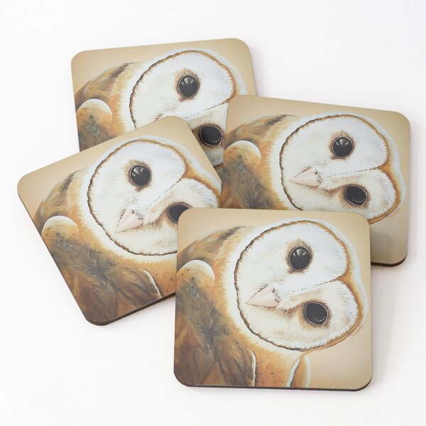 Item preview, Barn owl designed and sold by studiovanharte.