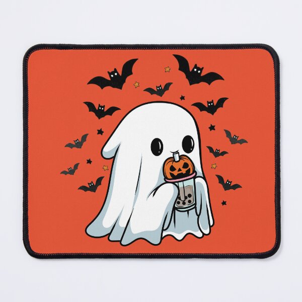 Item preview, Cute Ghost Boba Tea Halloween Ghost designed and sold by ArtsyLani.