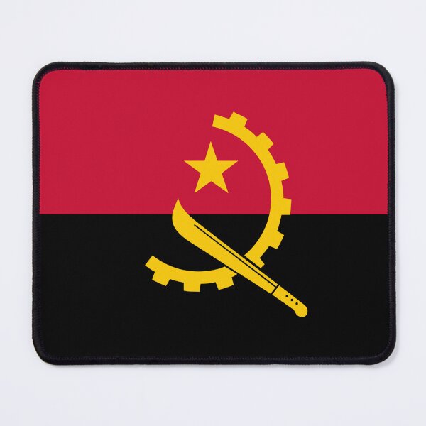 Item preview, Flag of Angola designed and sold by TinaJostDesigns.