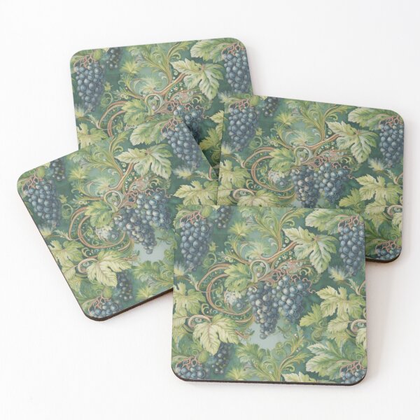 Item preview, Vintage Grape Pattern designed and sold by 100Sunsets.