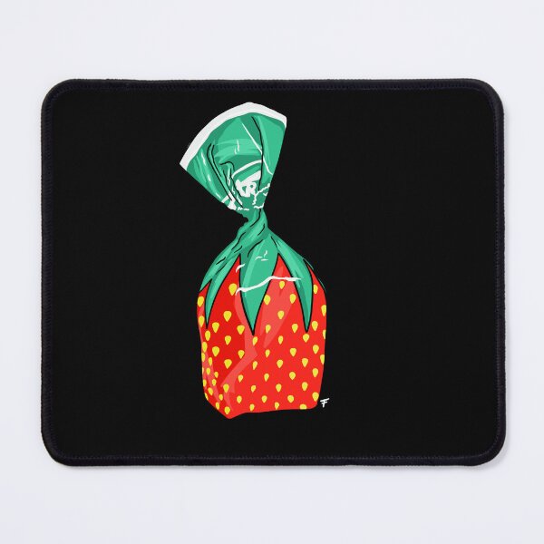 Item preview, Strawberry Bon Bons - Black Background  designed and sold by The Abysmall.