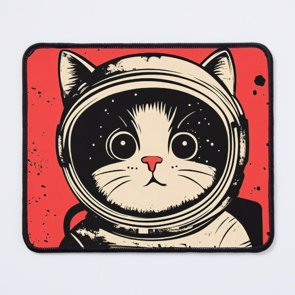 Item preview, Cosmic Kitty Explorer designed and sold by Nufauna.
