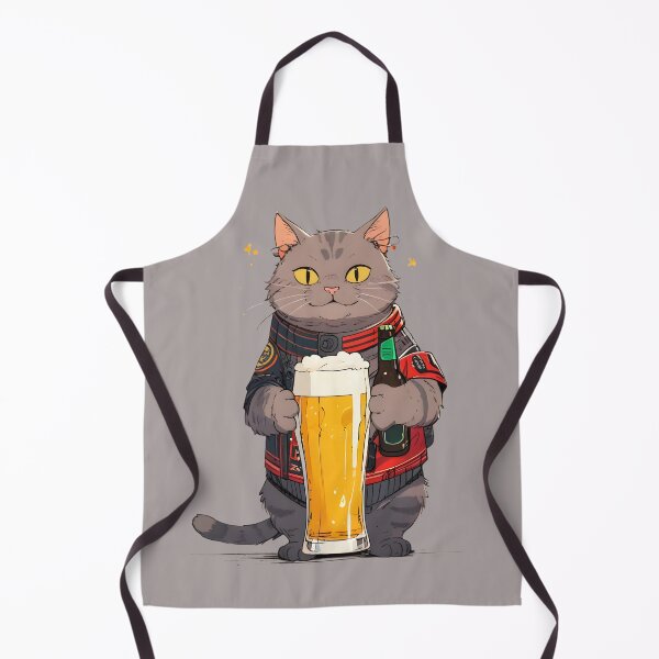 Item preview, Cat and beer designed and sold by KiraChie.