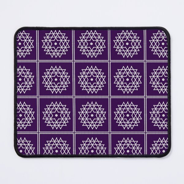 Item preview, Aishwarya kolam/muggu/Rangoli - Purple Background designed and sold by ShreecreatE.
