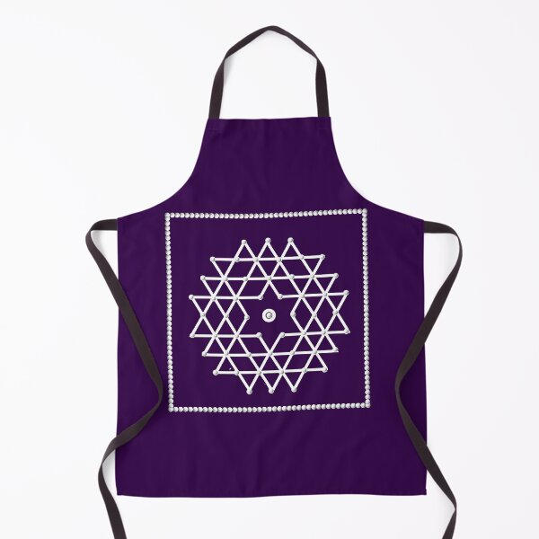 Item preview, Aishwarya kolam/muggu/Rangoli - Purple Background designed and sold by ShreecreatE.