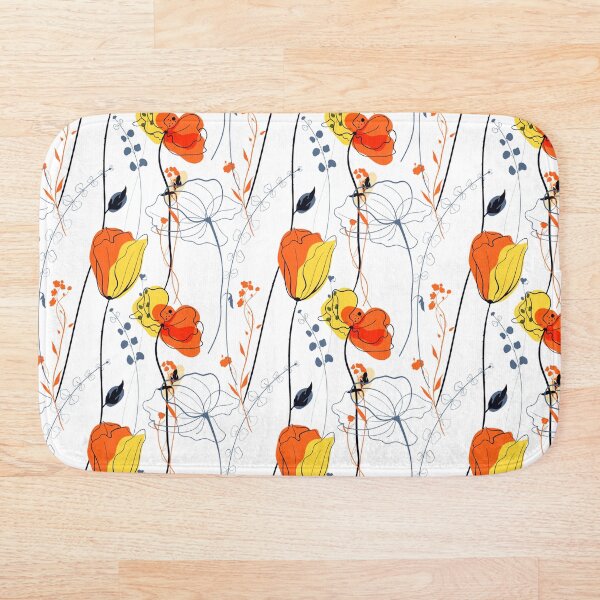 Item preview, Diseño floral abstracto vibrante: arte botánico moderno designed and sold by ArtLab-store.