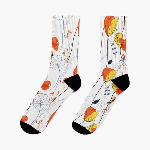 Item preview, Vibrant Abstract Floral Design - Modern Botanical Art designed and sold by ArtLab-store.