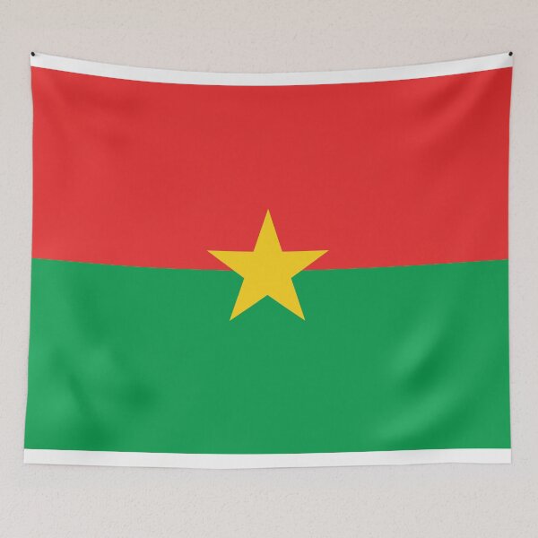 Item preview, Flag of Burkina Faso designed and sold by TinaJostDesigns.