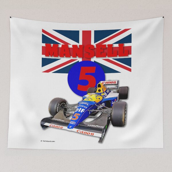 Item preview, Mansell Red 5 designed and sold by SLCutouts.