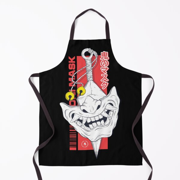 Item preview, Oni Demon Japan Japanese Kunai Mask designed and sold by Sentics.