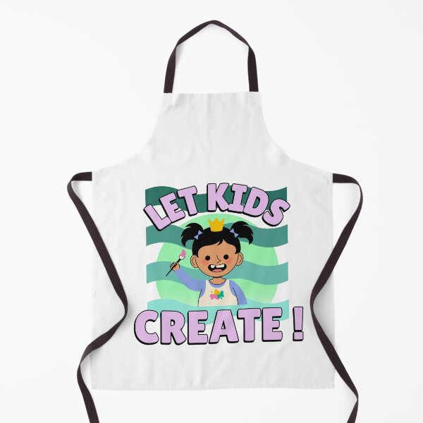 Item preview, Let Kids Create! Child Painting Artist. Cute Teacher Shirt Design designed and sold by Mirandaforeva.