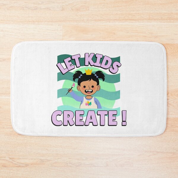 Item preview, Let Kids Create! Child Painting Artist. Cute Teacher Shirt Design designed and sold by Mirandaforeva.