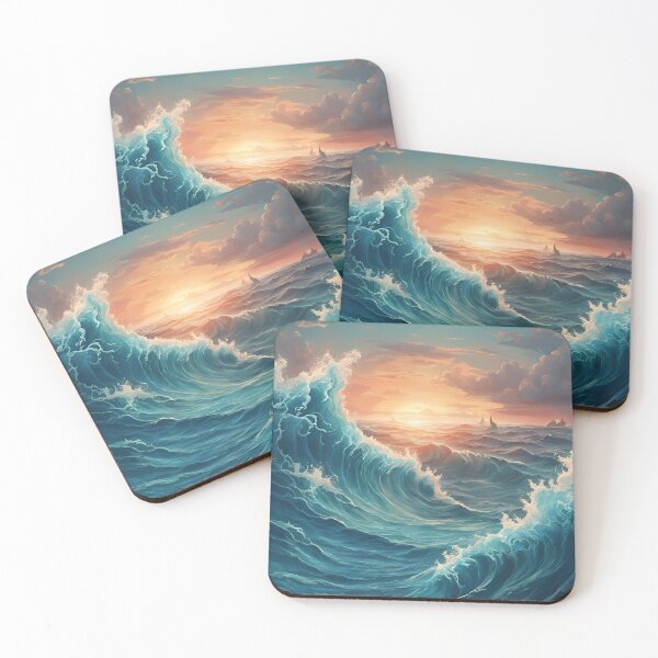 Item preview, Ocean Wallpaper designed and sold by Manny River.