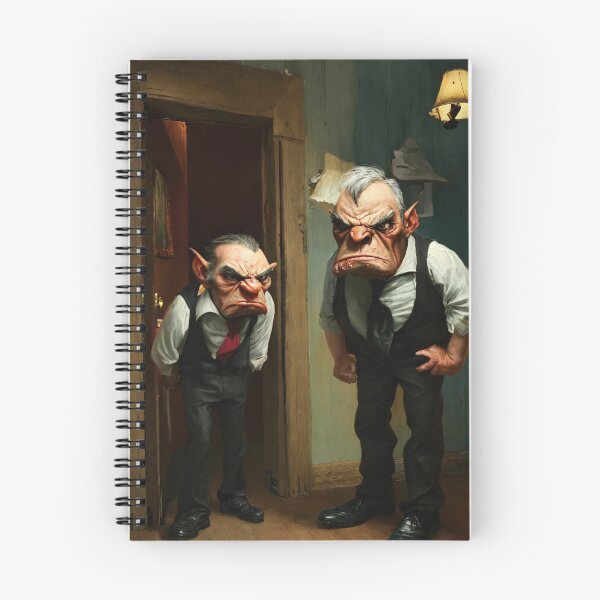 Item preview, angry, neighbors, aggression, cartoon designed and sold by DonnaBlankaArt.
