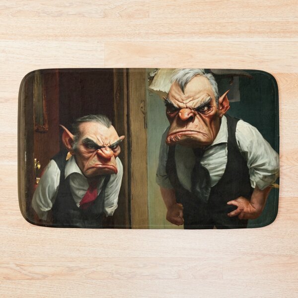Item preview, angry, neighbors, aggression, cartoon designed and sold by DonnaBlankaArt.