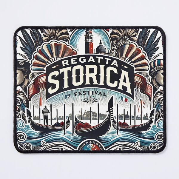 Item preview, Regatta Storica: Iconic Venetian Gondola Art – Elegant Festival Vector Design designed and sold by ManekanttaArts.