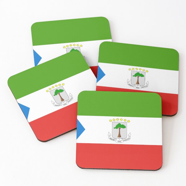 Item preview, Flag of Equatorial Guinea designed and sold by TinaJostDesigns.
