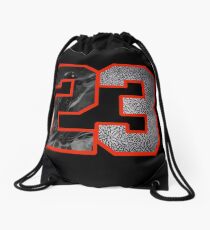 23 to the Hole Drawstring Bag