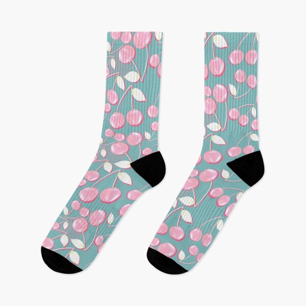 Item preview, Vintage pastel cherries  designed and sold by Sunartly.