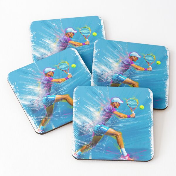 Item preview, Tennis player digital collage designed and sold by tee-blah-blah.