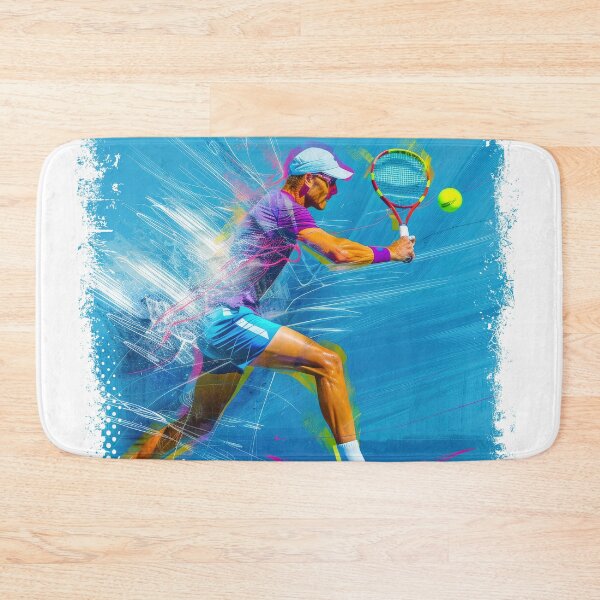 Item preview, Tennis player digital collage designed and sold by tee-blah-blah.