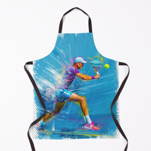 Item preview, Tennis player digital collage designed and sold by tee-blah-blah.