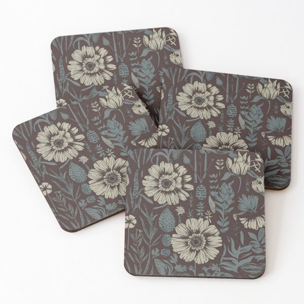 Artikelvorschau, Monotones Blumenmuster entworfen und verkauft von Snifferius.